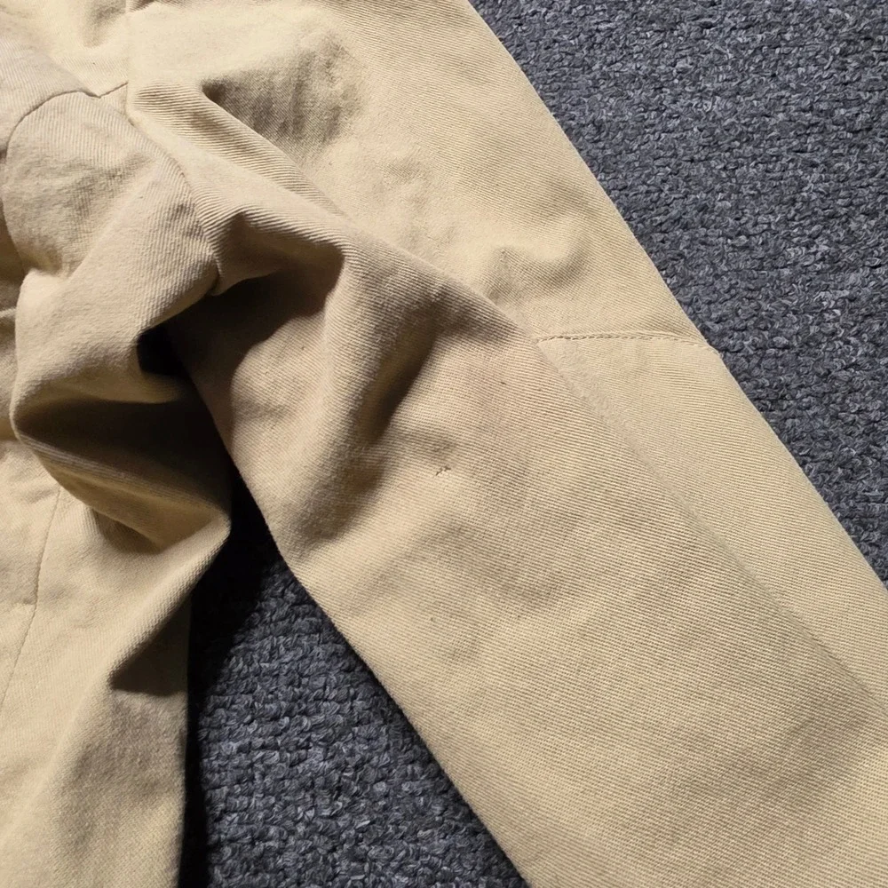 Billy Reid Sport Coat Khaki Men 40R Cotton Unstructured Blazer Formal Italy
